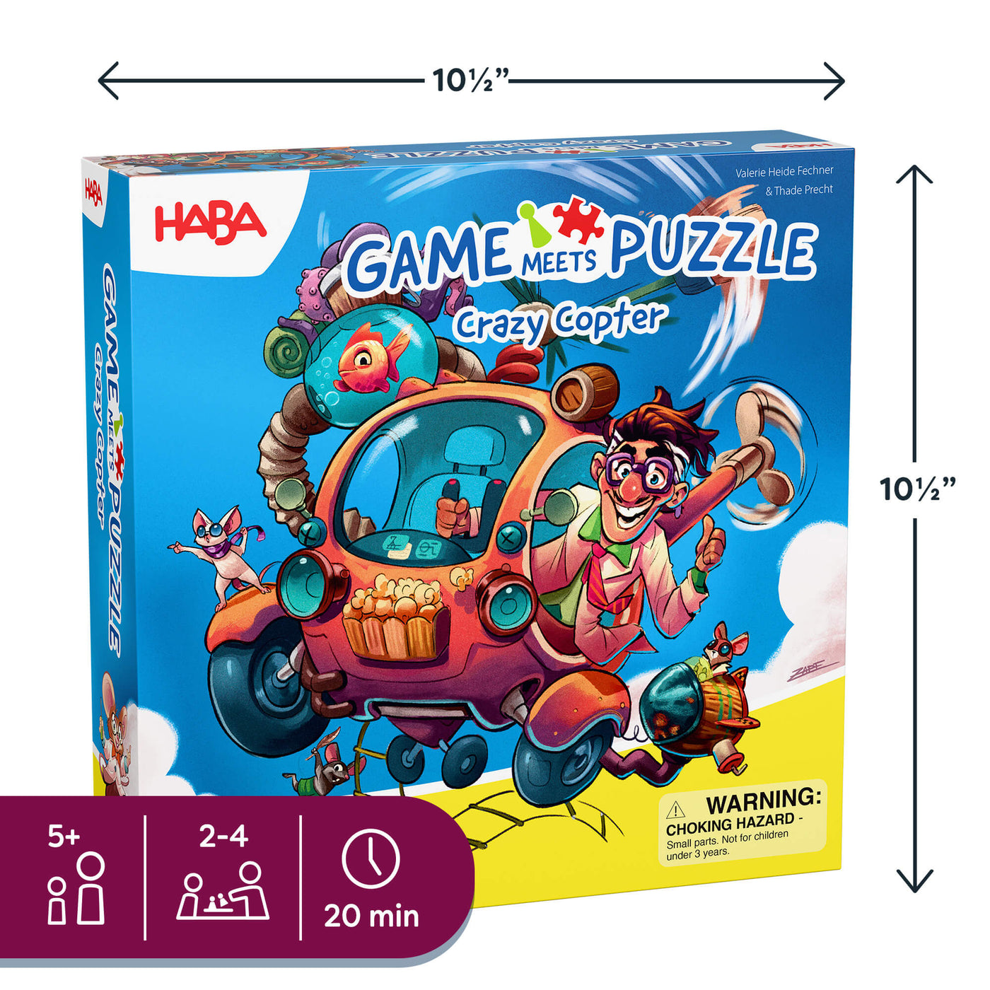 Game Meets Puzzle – Crazy Copter